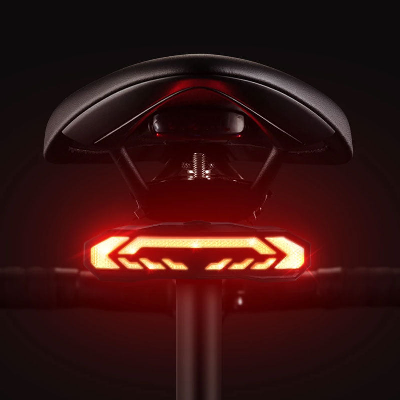 Lumină inteligentă pentru bicicletă cu alarmă antifurt de 110 dB, IP65, 160 lumeni, baterie de 70 de ore
