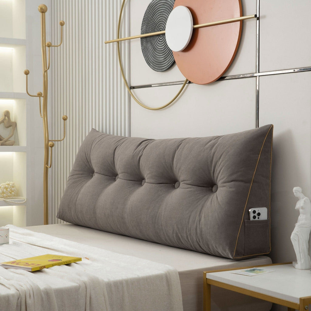 Luxury Wedge Pillow For Reading And Lounging Comfort