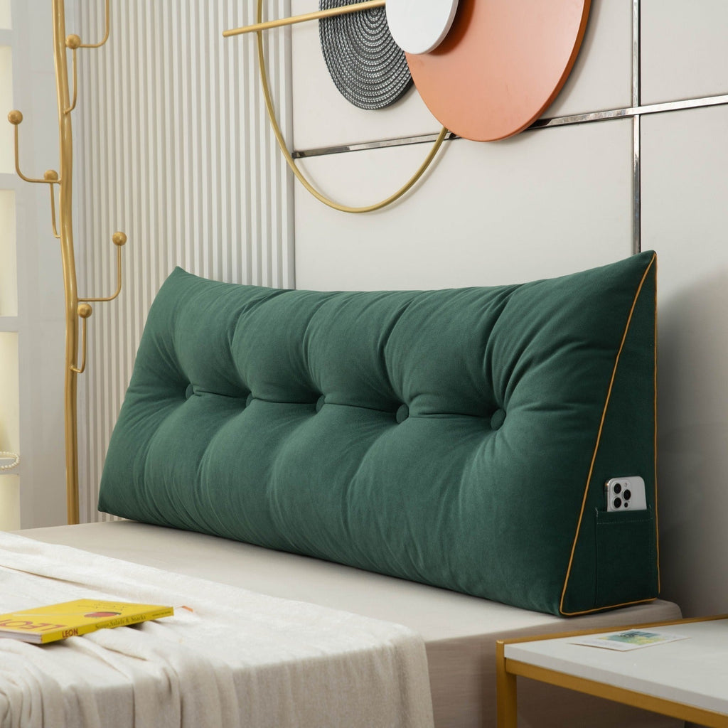 Luxury Wedge Pillow For Reading And Lounging Comfort
