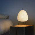 Japansk rispapirlampe LED bordlampe for rolige hjem