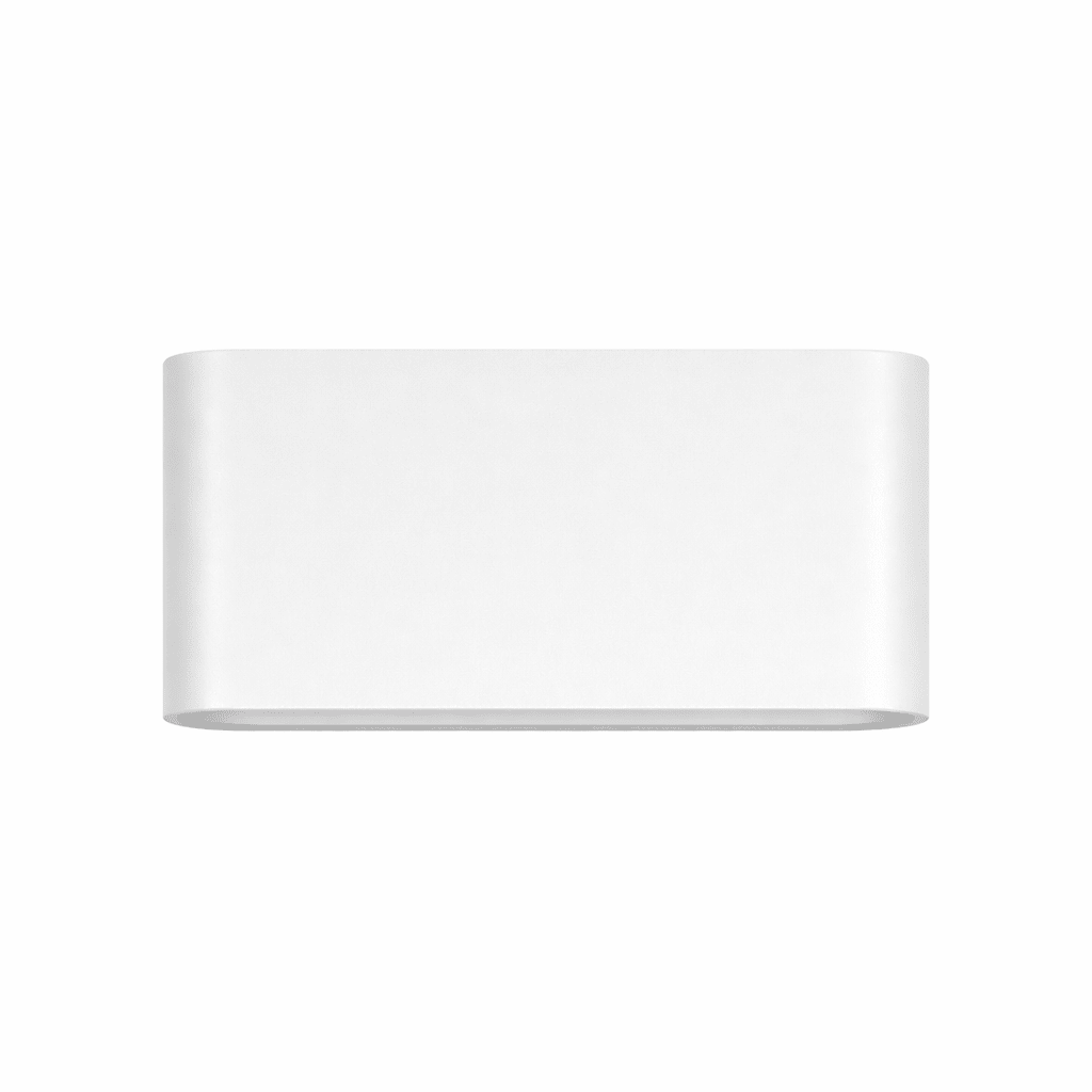 Modern LED kültéri fali lámpa IP65 vízálló alumínium fali lámpatest meleg fehér fényben