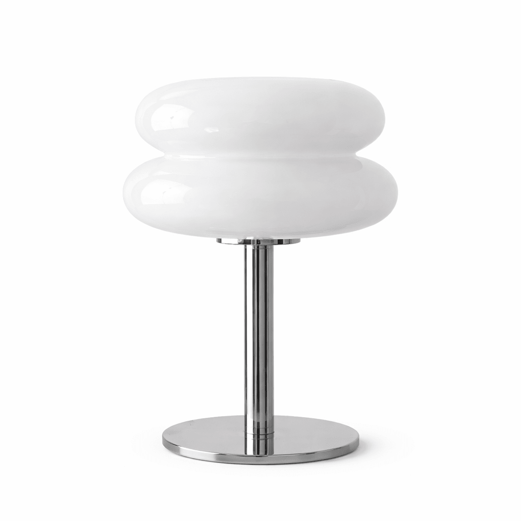 Aurora sopp bordlampe med trefarget dimming USB nattbordslampe ni nivåer
