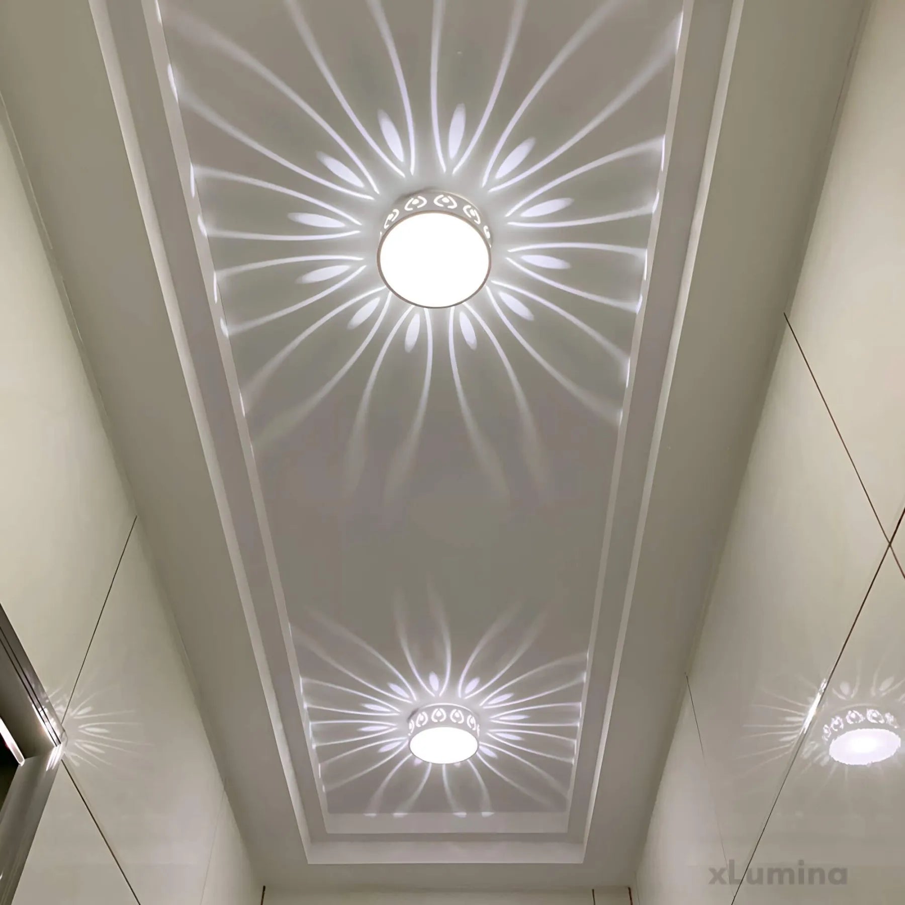Crystal and Acrylic Modern LED Ceiling Light Fixture