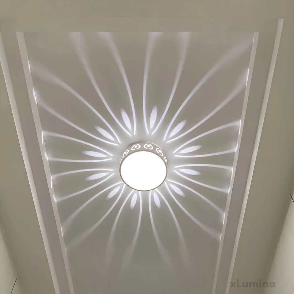 Crystal and Acrylic Modern LED Ceiling Light Fixture