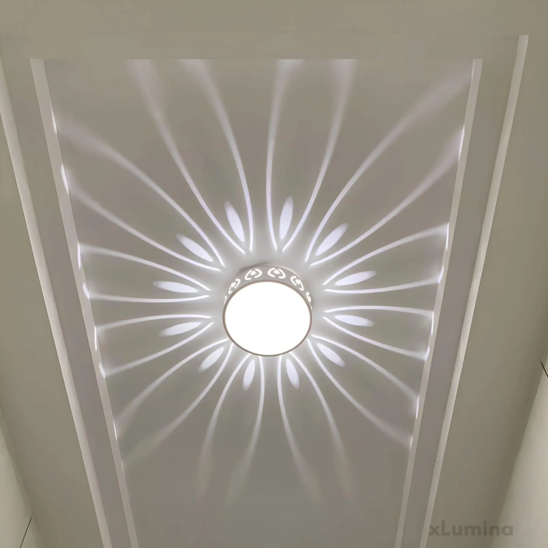 Crystal and Acrylic Modern LED Ceiling Light Fixture