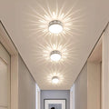 Crystal and Acrylic Modern LED Ceiling Light Fixture