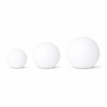 Luna bordlampe akryl kulelys varmt trefarget dimming skrivebord nattbordslampe