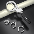 DrainSense Uniwersalny aluminiowy klucz sanitarny do prac hydraulicznych