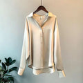 Blusa Lunaria in Seta Eleganza per Donna dal Design Lussuoso