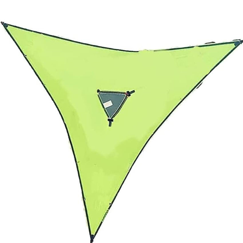Amaca triangolare per due o tre persone con montaggio a 3 punti e cinghie anti-ribaltamento