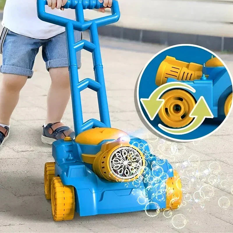 Generatore di bolle da esterno a batteria con manico ergonomico