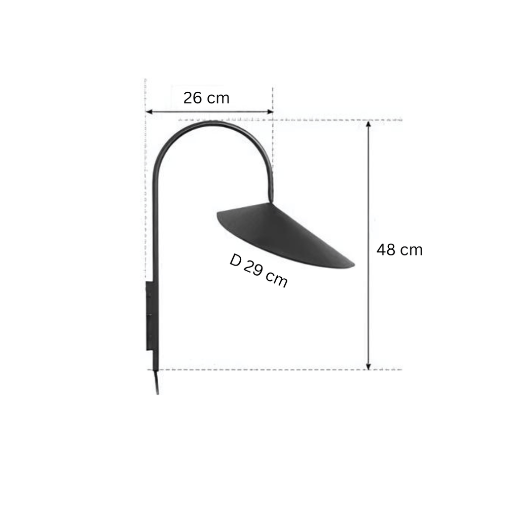NovaForge vegglampekolleksjon LED metallarmaturer