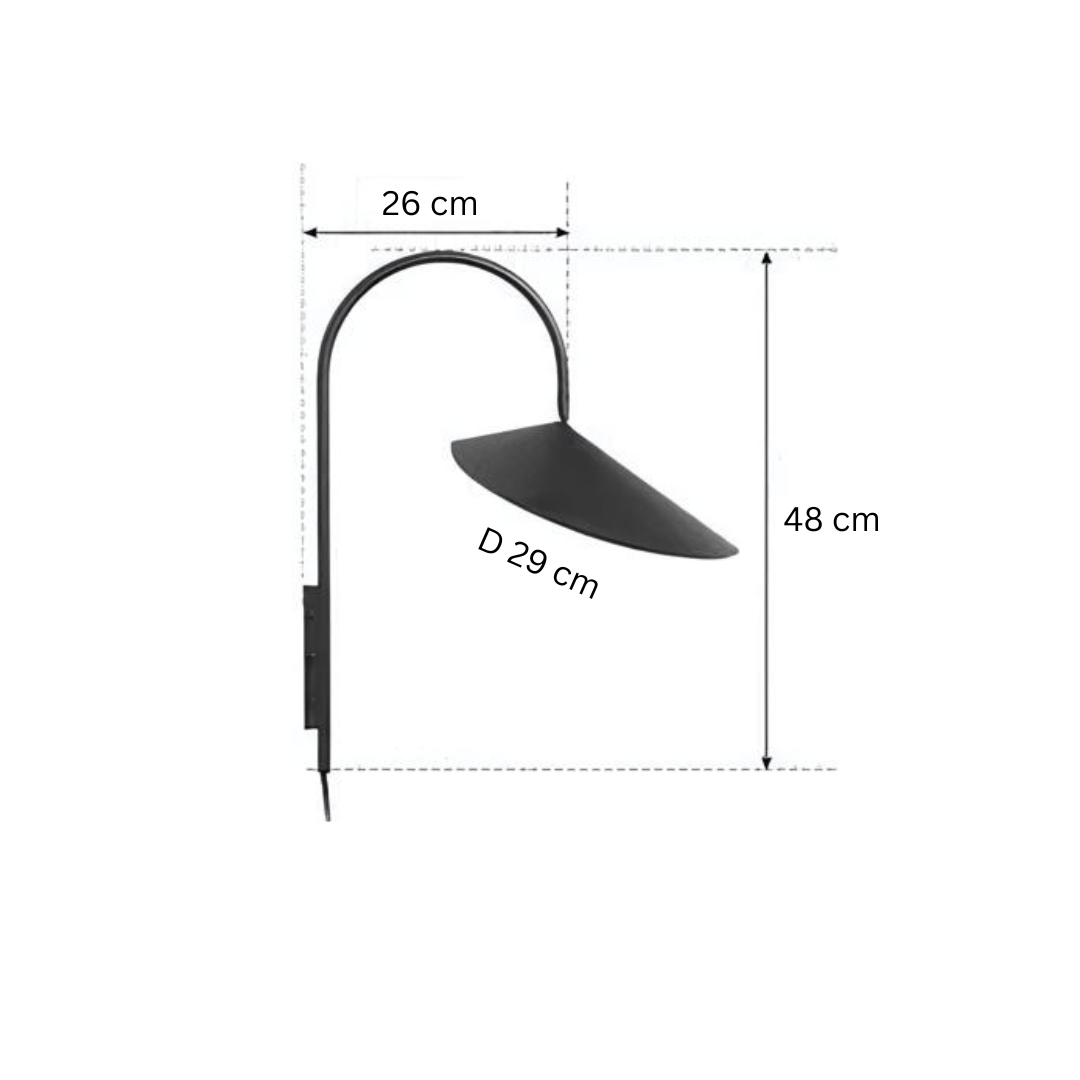 NovaForge vegglampekolleksjon LED metallarmaturer