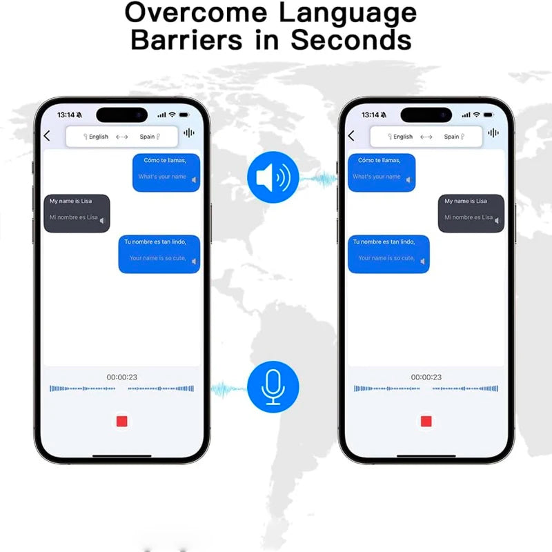 Translation Earbuds Real Time Translation Across 144 Languages 6 Modes With LCD Case