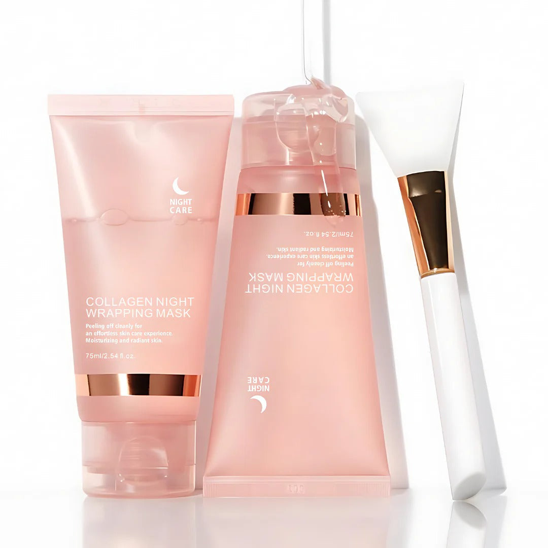 Maschera Notte al Collagene - Confezione da 3