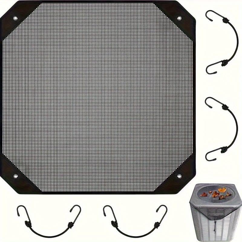 Weatherproof Mesh Cover For Air Conditioner, 66 By 66 Cm