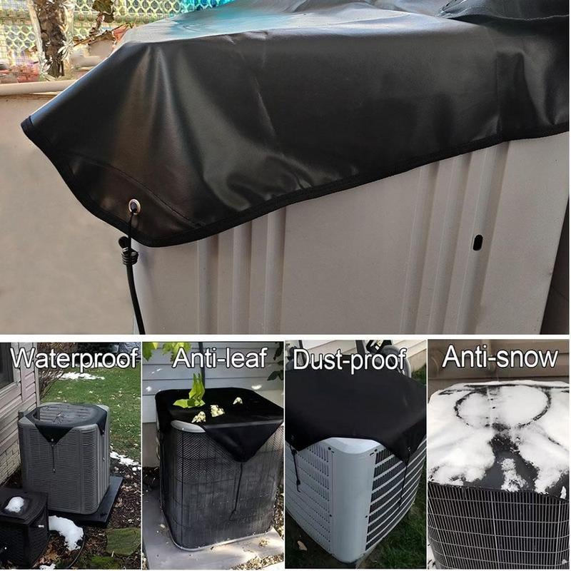 Weatherproof Mesh Cover For Air Conditioner, 66 By 66 Cm