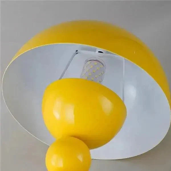 FloraGlow | Nordisk blomsterbordlampe, moderne aksent