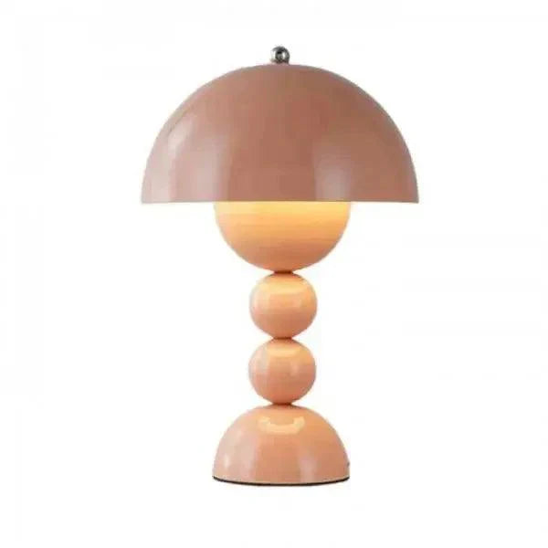 FloraGlow | Nordisk blomsterbordlampe, moderne aksent