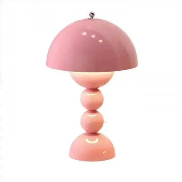FloraGlow | Nordisk blomsterbordlampe, moderne aksent