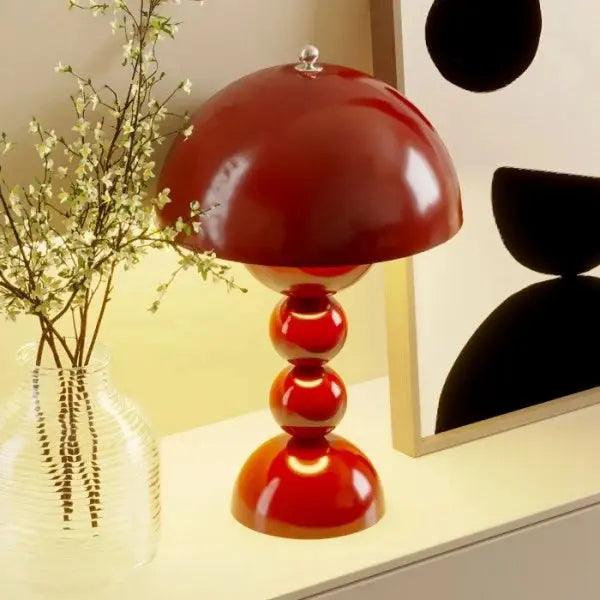 FloraGlow | Nordisk blomsterbordlampe, moderne aksent