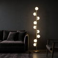 Arbor skleněná koule stojací lampa minimalistická LED více koulí