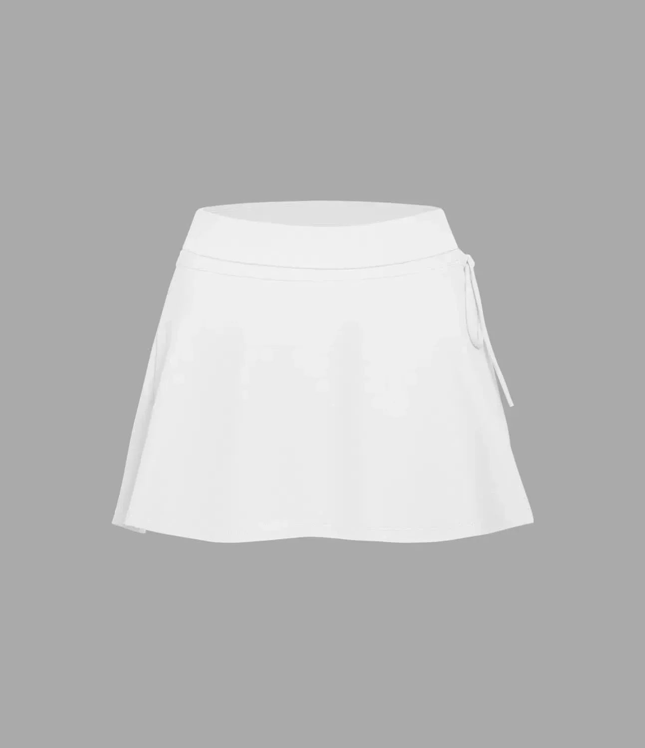 Saia 2 em 1 LumaFlex CoolTouch Airy com Bolsos e Cinto de Laço para Mulheres Ativas