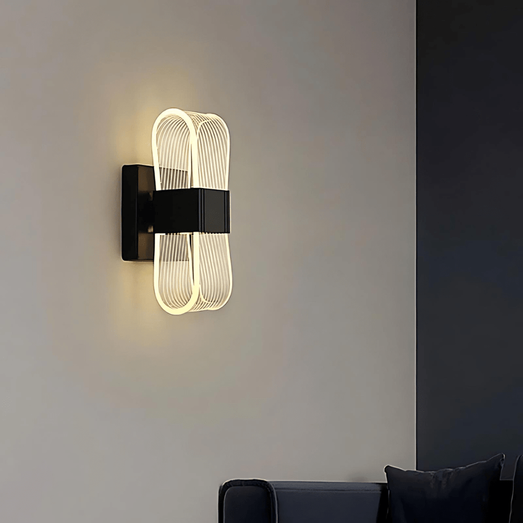 LumaNova Aluminium LED vegglamper moderne glød-kolleksjon