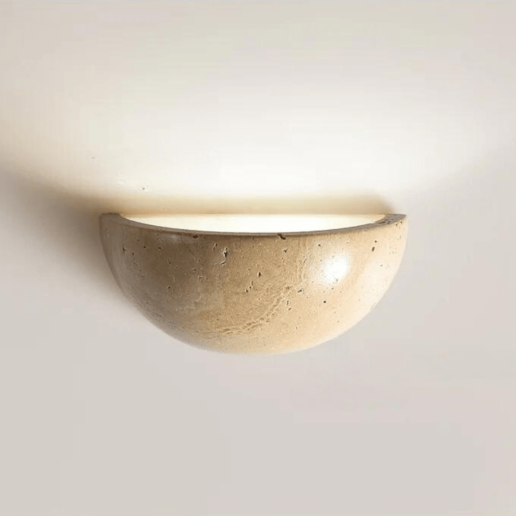 NovaCeram Keramisk LED vegglampe med opp- og nedlys-skjerm