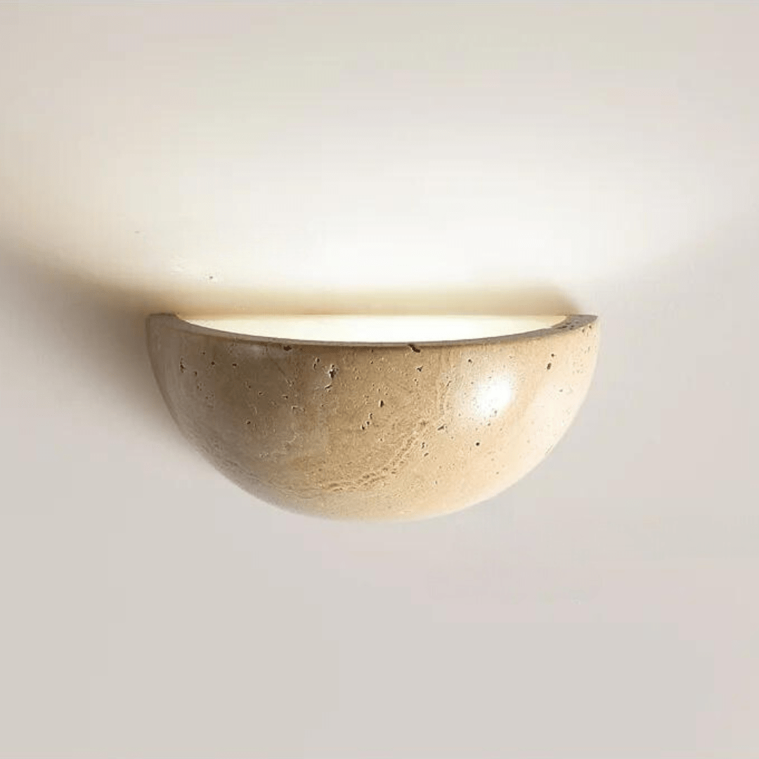 NovaCeram Keramisk LED vegglampe med opp- og nedlys-skjerm