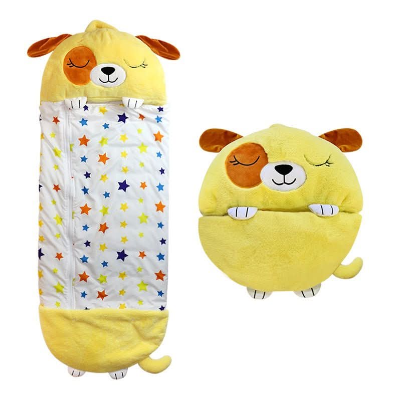 SnuggleDream 2-i-1 Kosedyr Sovepose for Barn Koselig Komfort