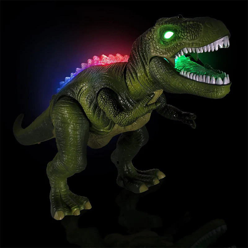 Zdalnie sterowana zabawka dinozaura Jurassic Rover z chodzeniem i rykiem