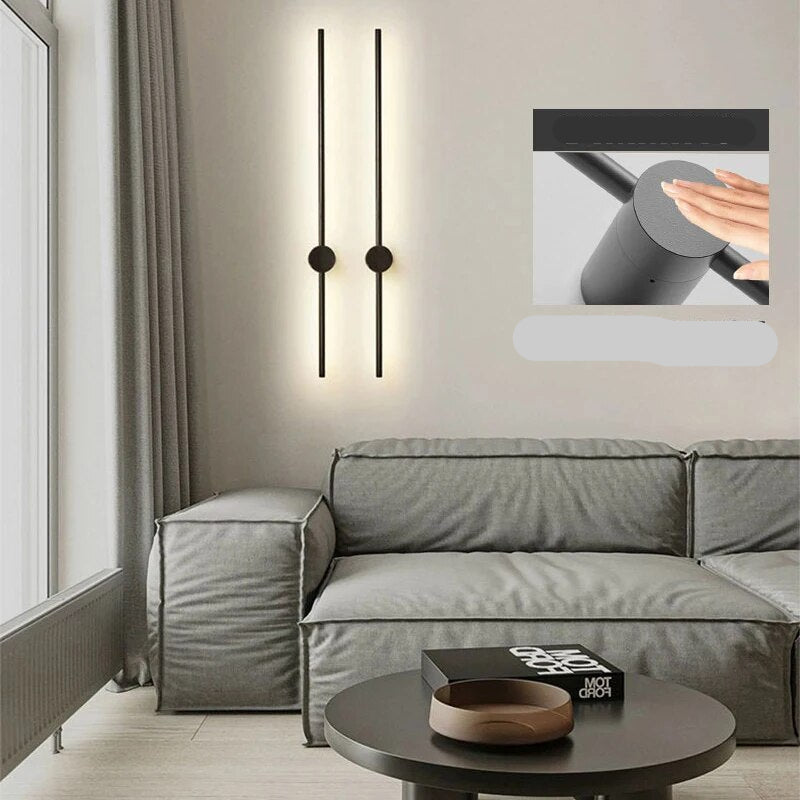 NordicShine minimalista LED fali lámpa elegáns hangulatvilágítás modern otthonokhoz