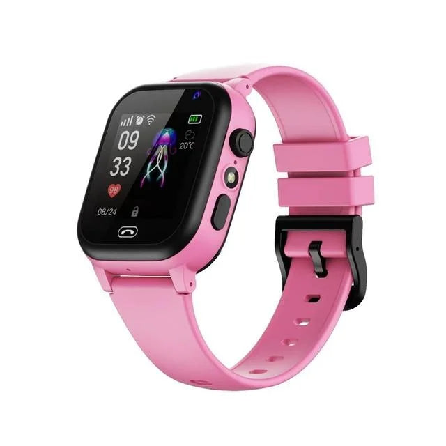 Kinder-GPS-Smartwatch mit Videoanruf, Kamera, Echtzeit-Standort und SOS-Alarm