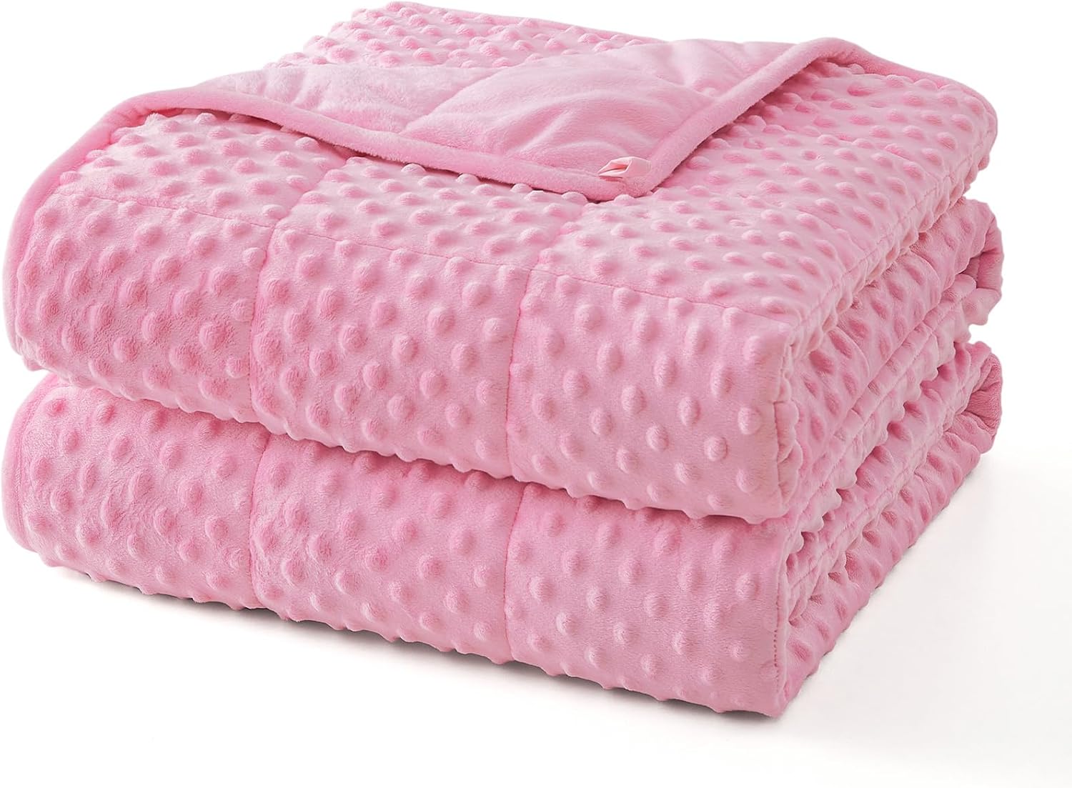 Manta con peso Cozy Comfort de puntos con microfibra refrescante para suavidad en todas las estaciones