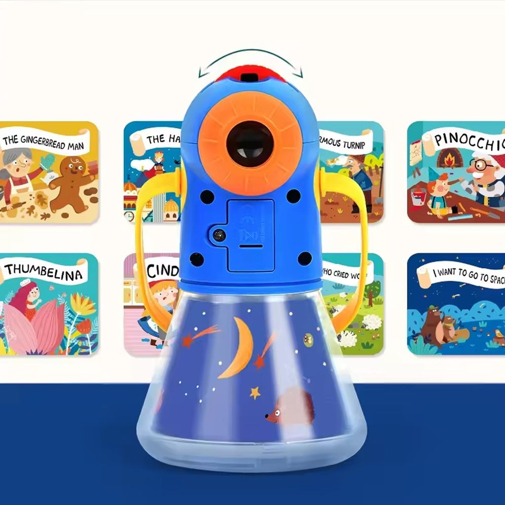 Kids Story Projector With Twelve Fairy Tales And Portable Night Light