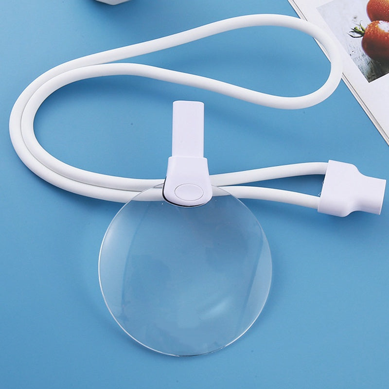 Wearable Magnifier Glasses With 5X And 10X For Reading Crafts Repairs