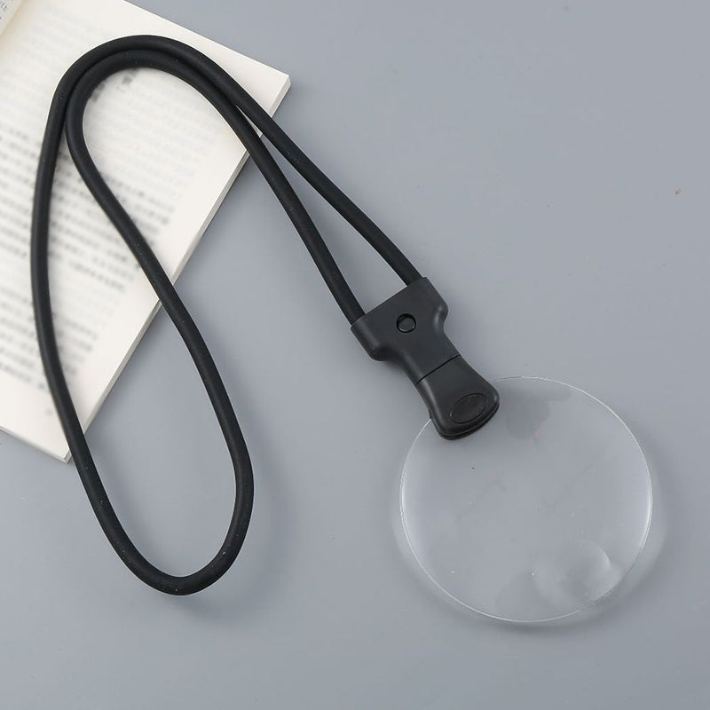 Wearable Magnifier Glasses With 5X And 10X For Reading Crafts Repairs
