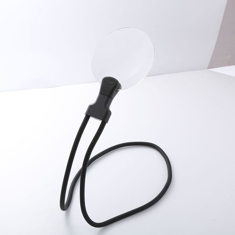 Wearable Magnifier Glasses With 5X And 10X For Reading Crafts Repairs