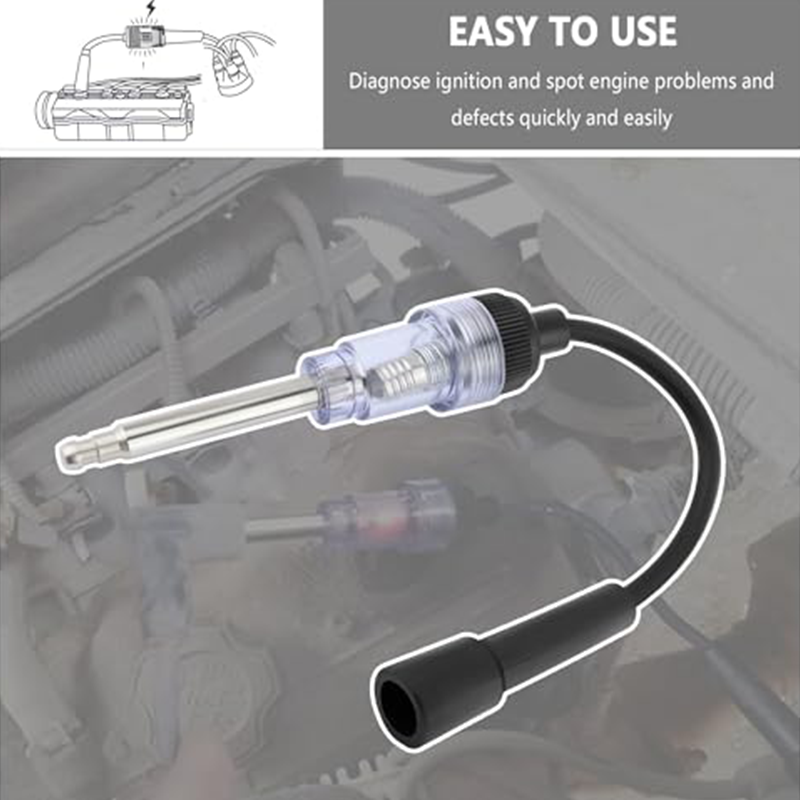 Vehicle Ignition Coils Diagnostic Tool For Fast Fault Diagnosis With LED Indicator