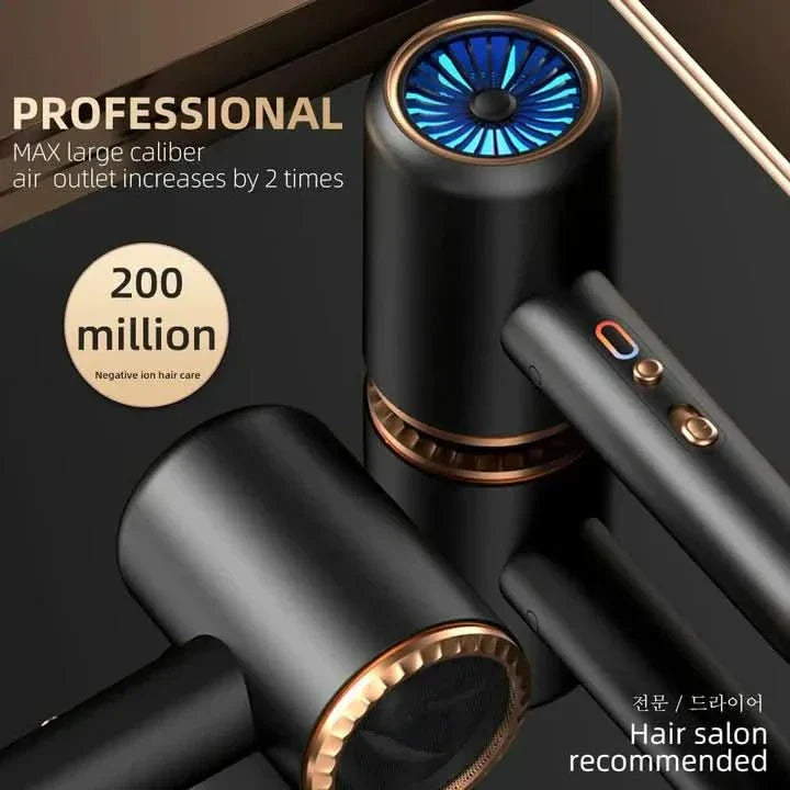 GLAMDRY 2400W Hair Dryer For Fast Frizz Control Styling