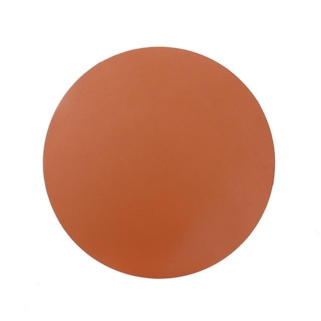 Modern Waterproof PU Leather Placemats & Coasters