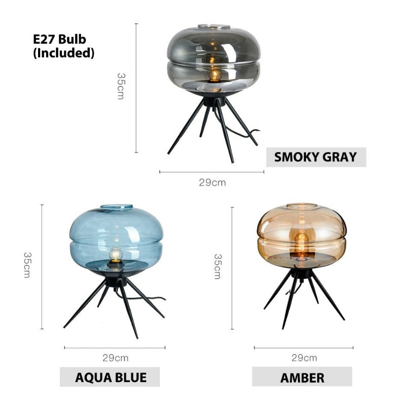 Adler - Bordlampe med glaskuppel