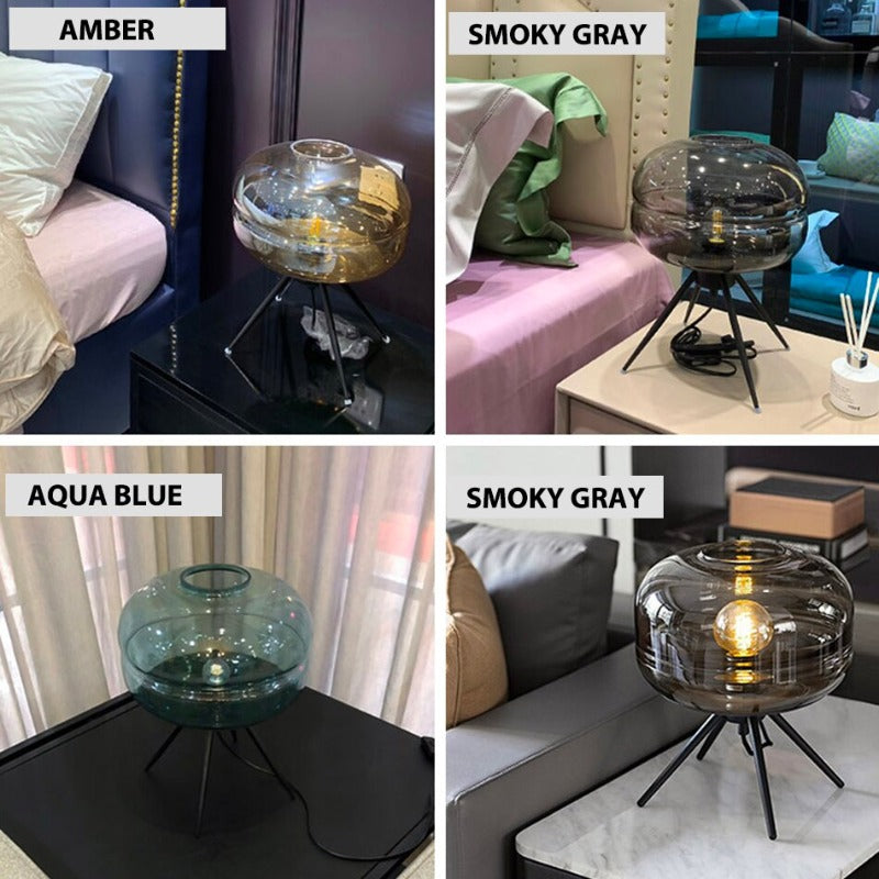 Adler - Bordlampe med glaskuppel