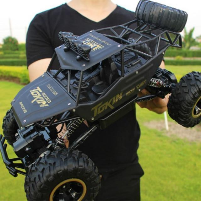 Fjernstyret Bil 4x4 Rock Crawler Monster Truck