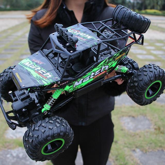 Fjernstyret Bil 4x4 Rock Crawler Monster Truck