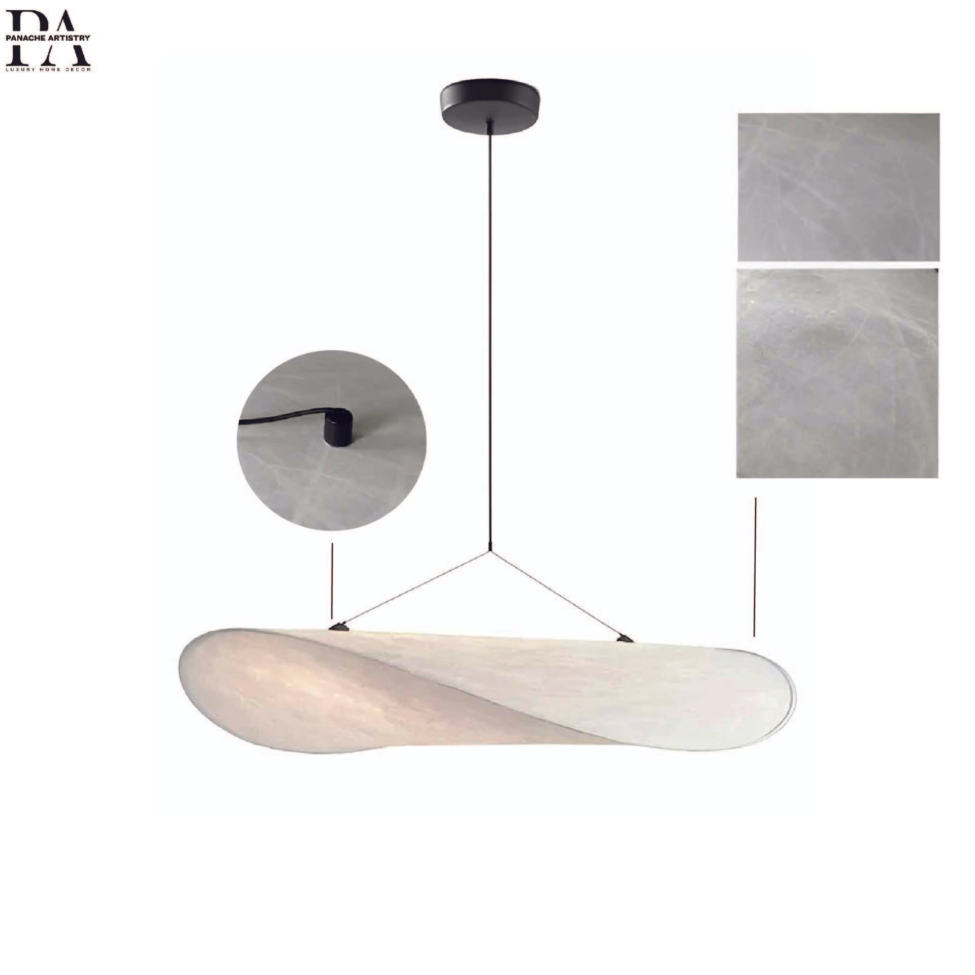 Aerlune Silk Cloud Pendant Light for Dining Room Ambience