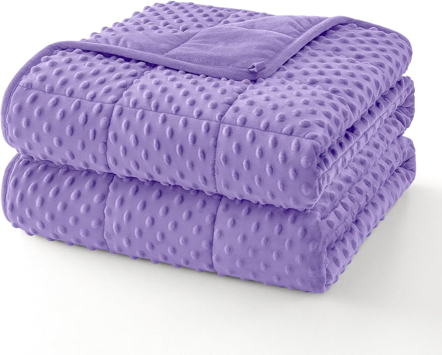 Manta con peso Cozy Comfort de puntos con microfibra refrescante para suavidad en todas las estaciones