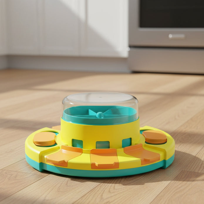 SwiftBowl Feeding Bowl for Dogs Slows Eating and Healthy Digestion Engaging Play