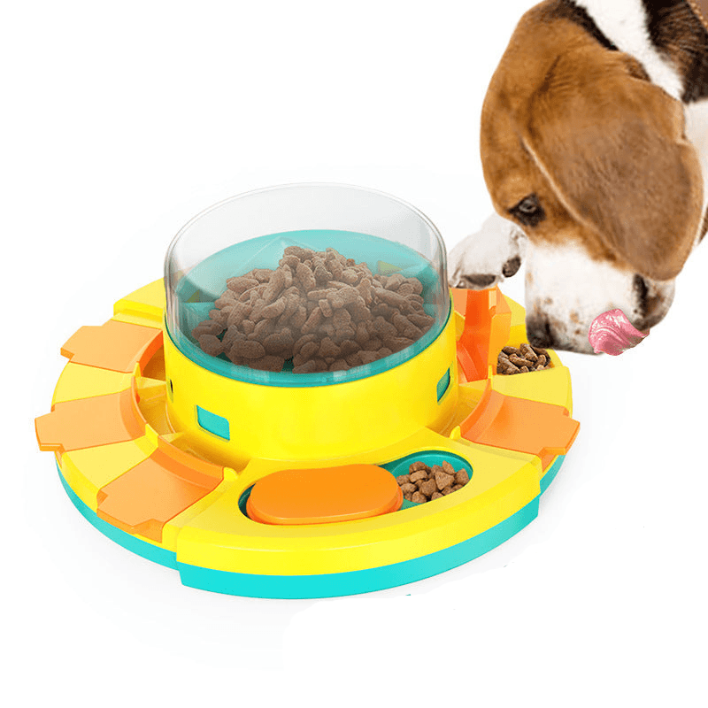 SwiftBowl Feeding Bowl for Dogs Slows Eating and Healthy Digestion Engaging Play